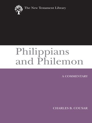 cover image of Philippians and Philemon (2009)